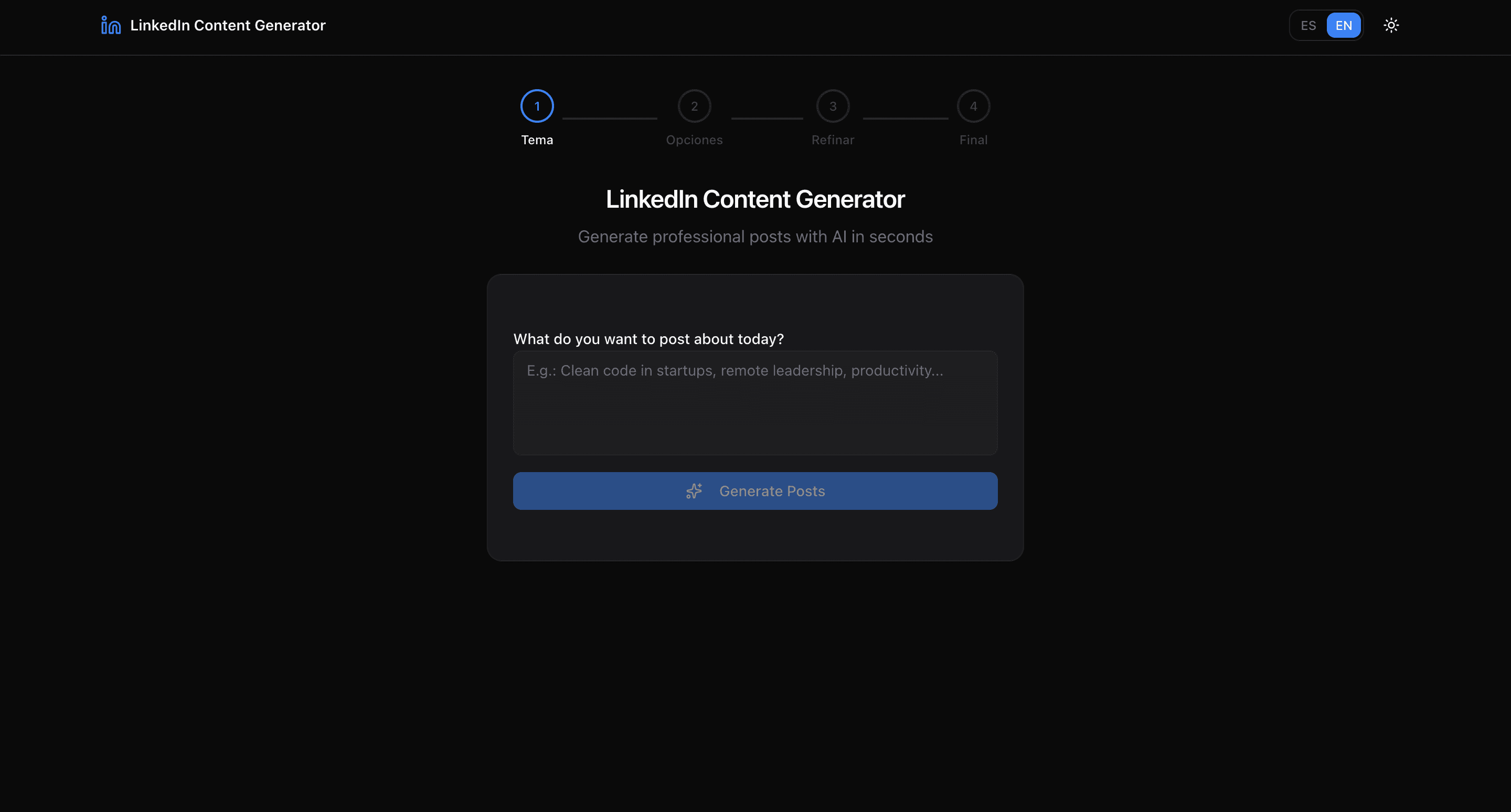 Agentic AI Content Generator - 1